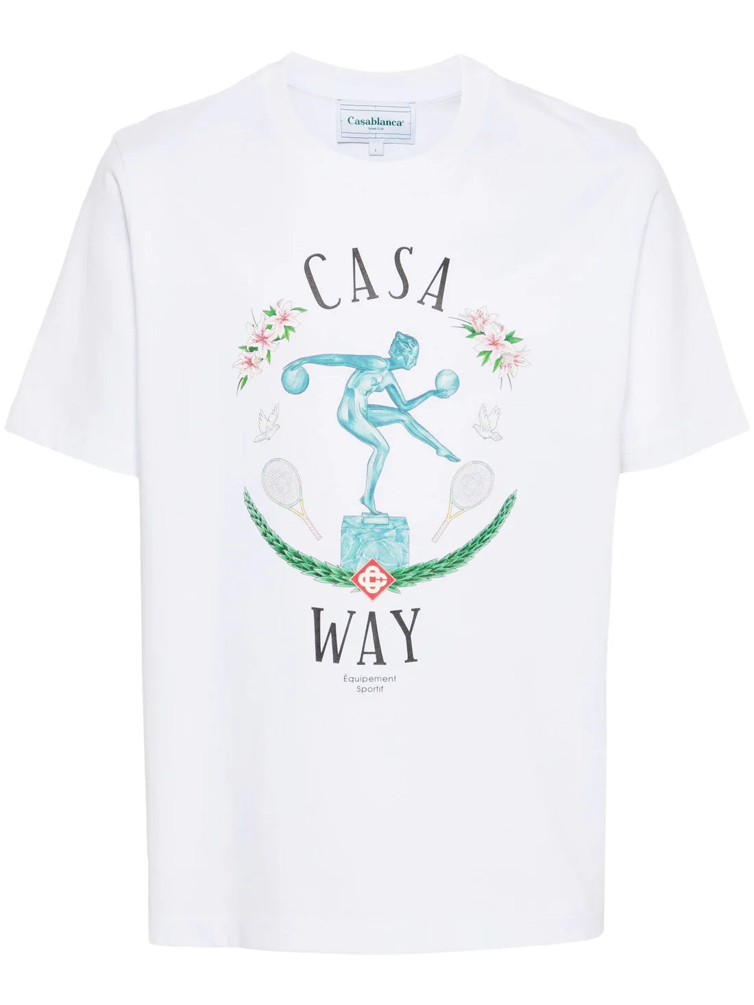 Casablanca Statue en Marbre T-Shirt White