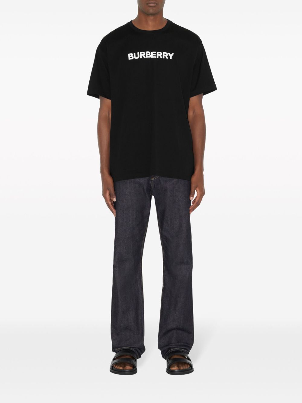 Burberry Logo T-Shirt Harriston Black