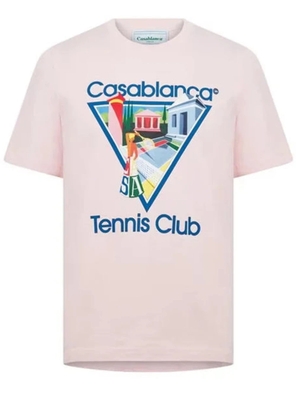 Casablanca Tennis Club La Joueuse T-Shirt Pink