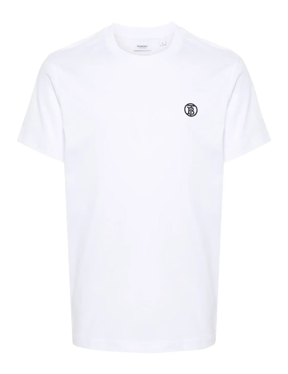 Burberry 'Parker' TB-embroidered Logo T-Shirt White