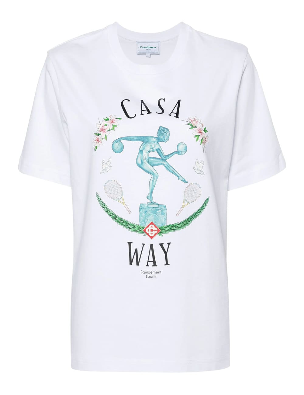 Casablanca Statue en Marbre T-Shirt White