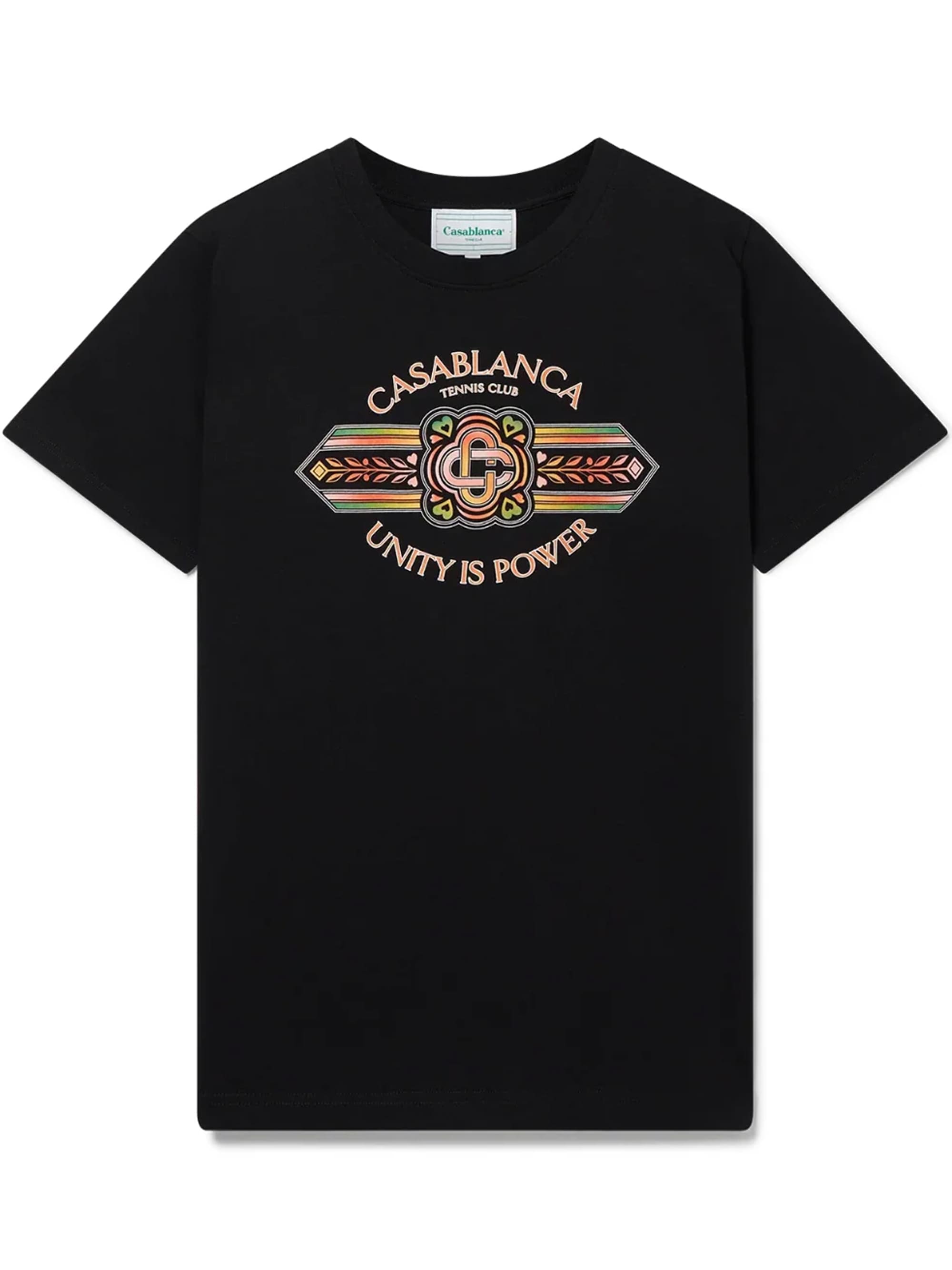 Casablanca Unity Is Power T Shirt Black