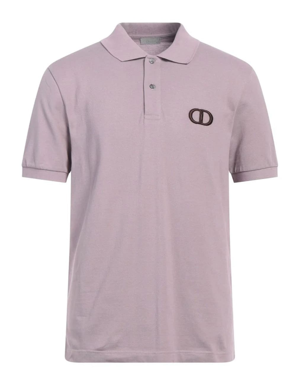 Dior CD Icon Polo Shirt Mauve