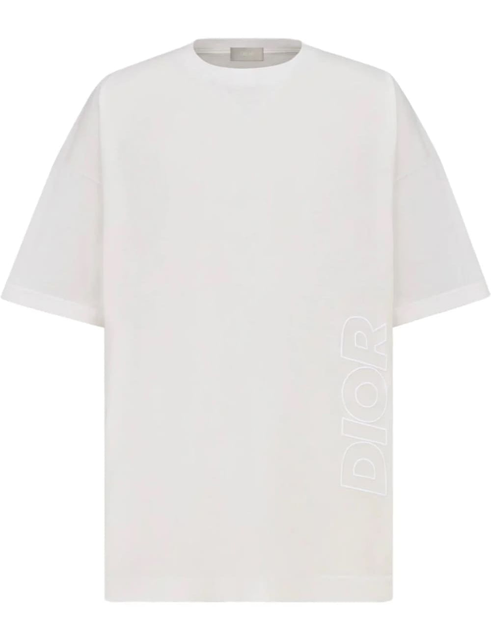 Dior Parley Debossed T-Shirt White