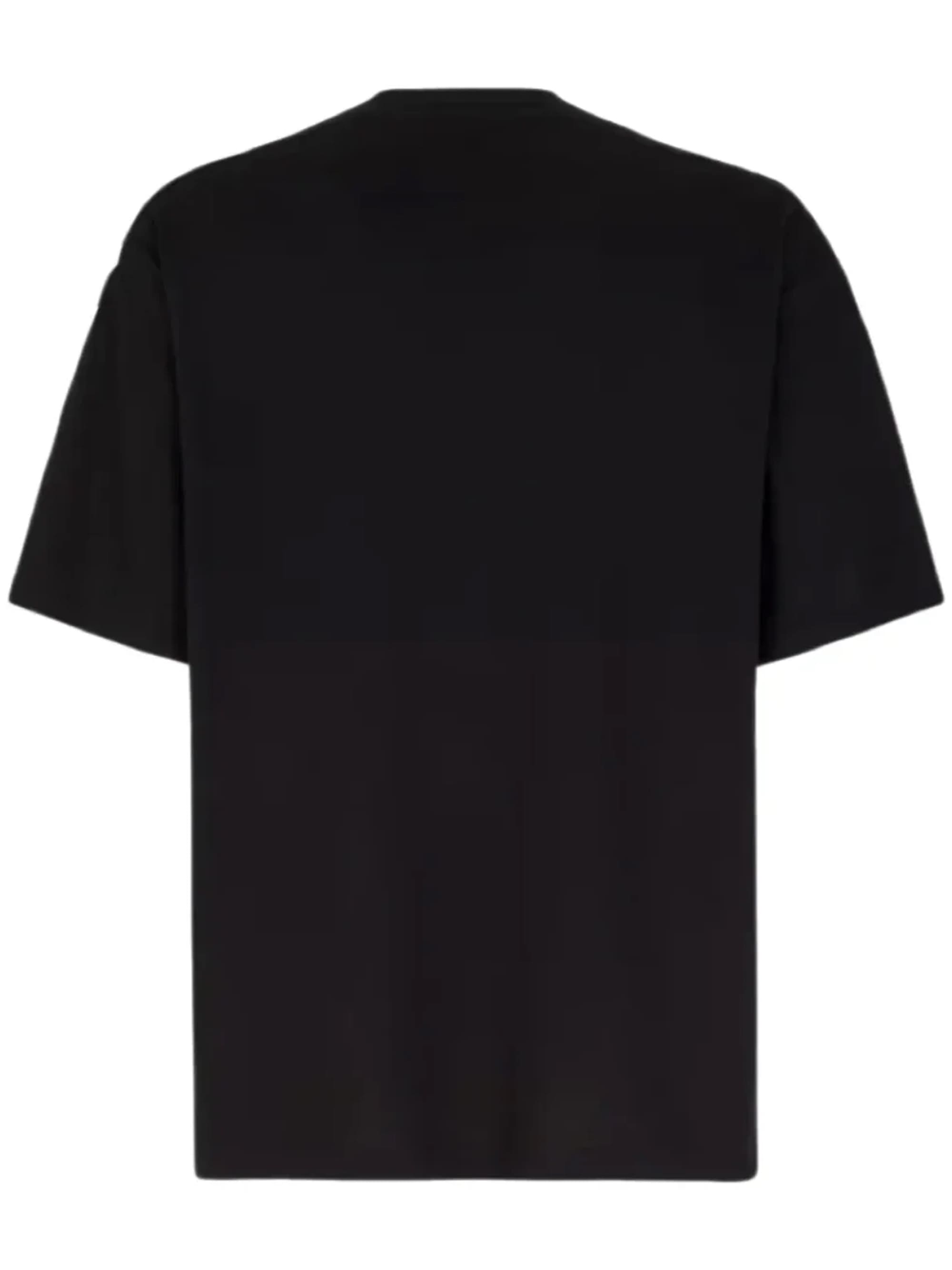 Fendi By Marc Jacobs Black Jersey T-Shirt 