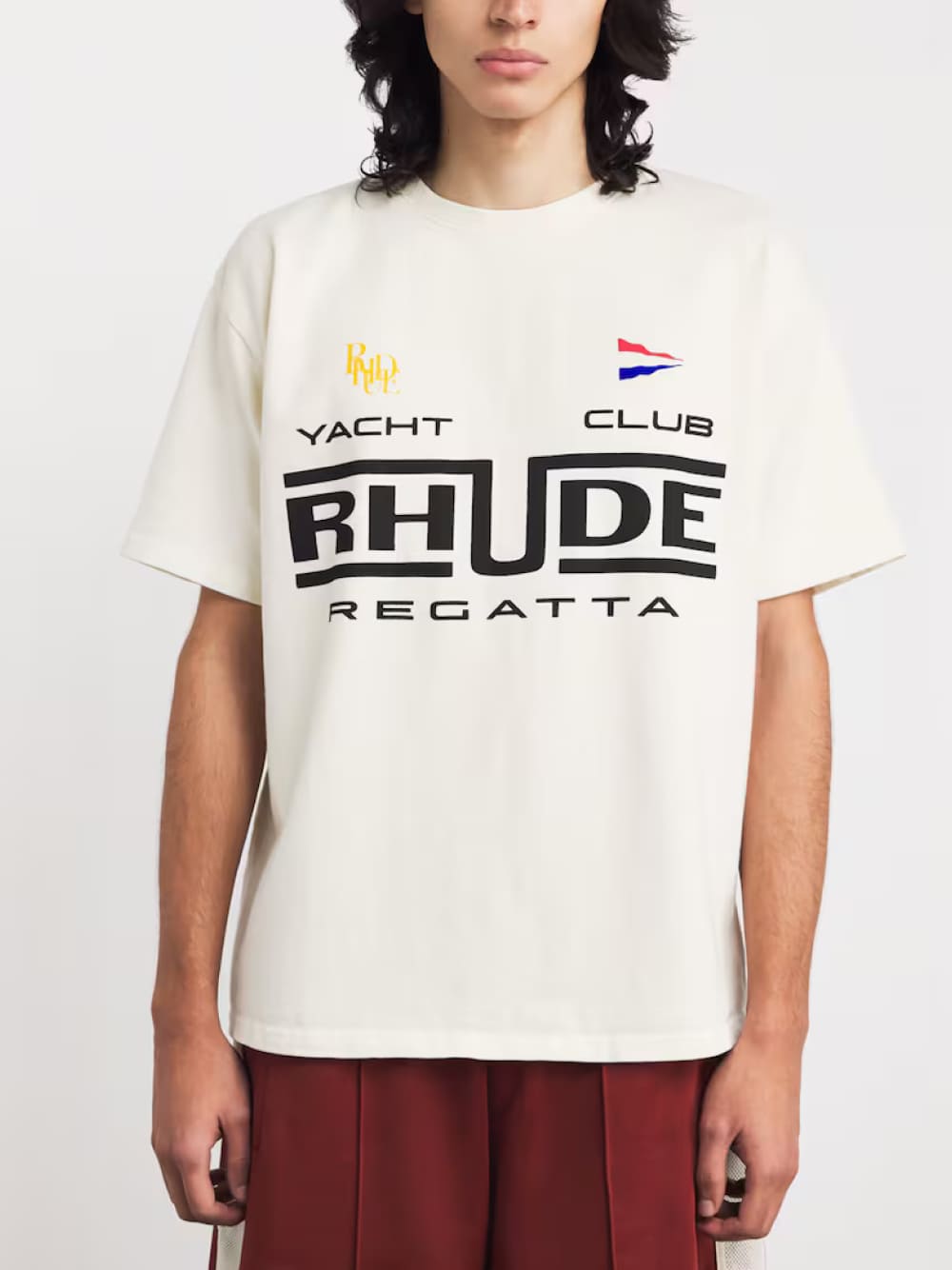 Rhude Regatta Yacht Club T-Shirt White 