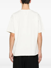 Rhude Virgin Islands Script Printed Cotton T-Shirt White