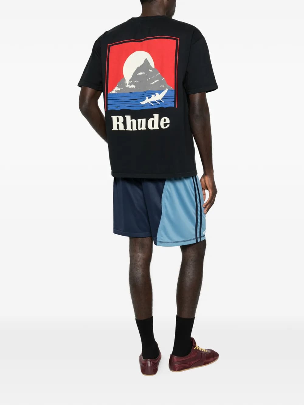 Rhude Moonlight Regatta T-Shirt Black