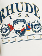 Rhude USA Sailing Icon T-Shirt White