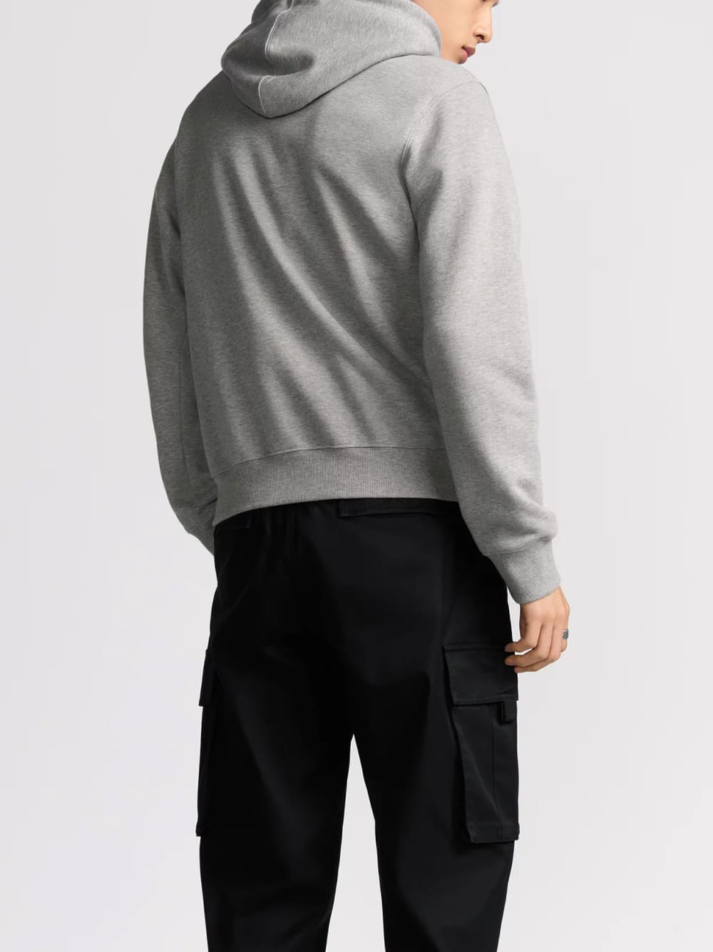 Dior CD Icon Hooded Sweatshirt Grey