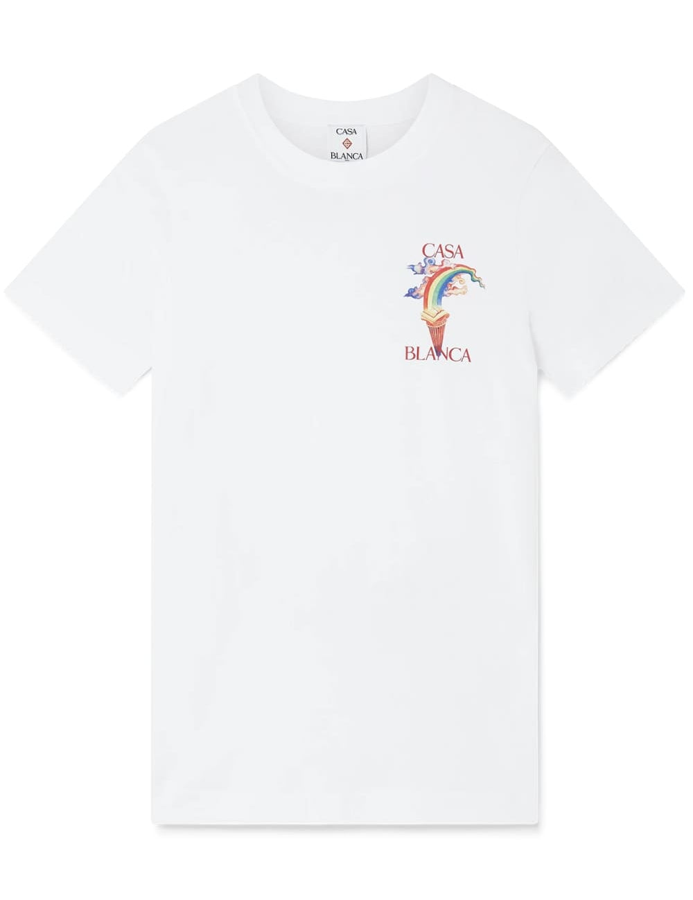 Casablanca Nature's Teacher Short-Sleeve T-Shirt White