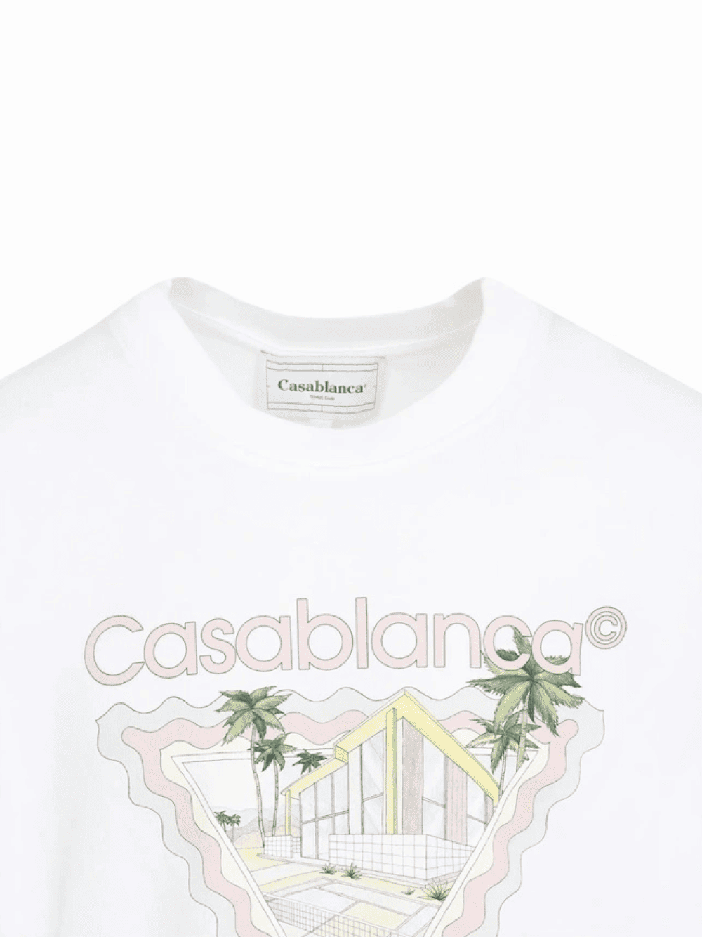 Casablanca Maison De Reve T-Shirt White