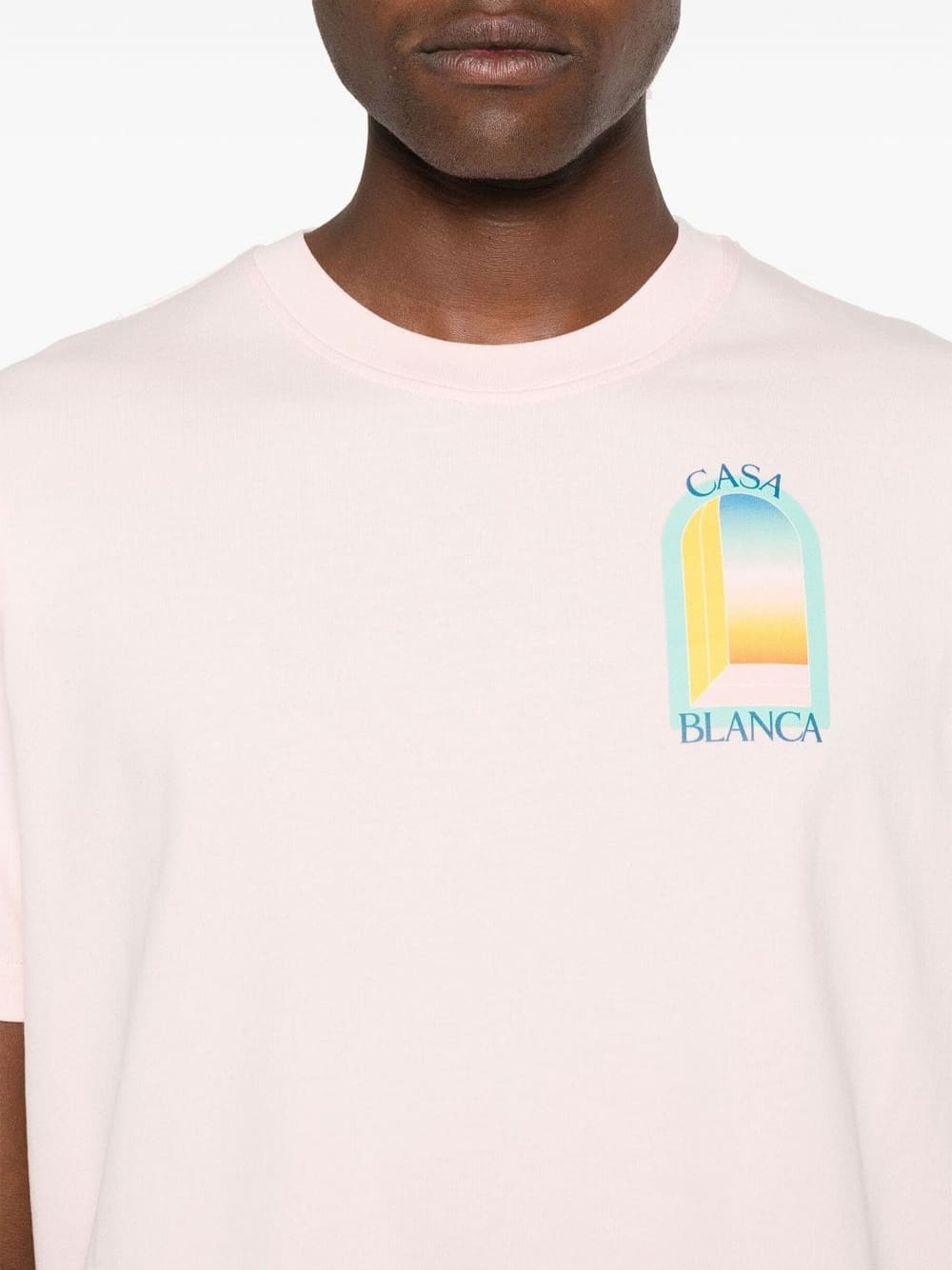 Casablanca L'Arch Colore T-Shirt Pink
