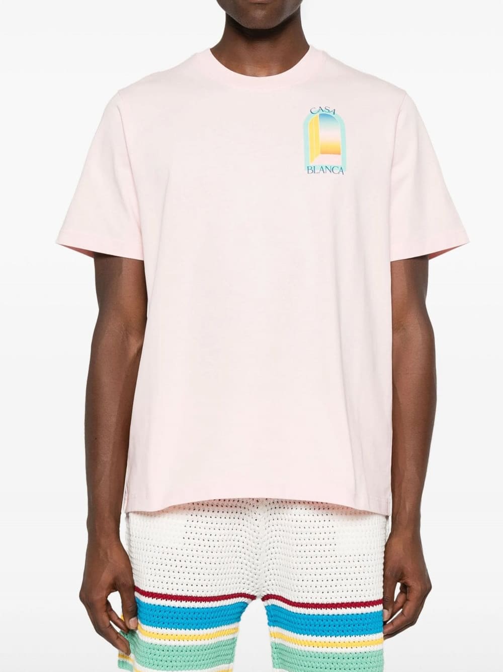 Casablanca L'Arch Colore T-Shirt Pink
