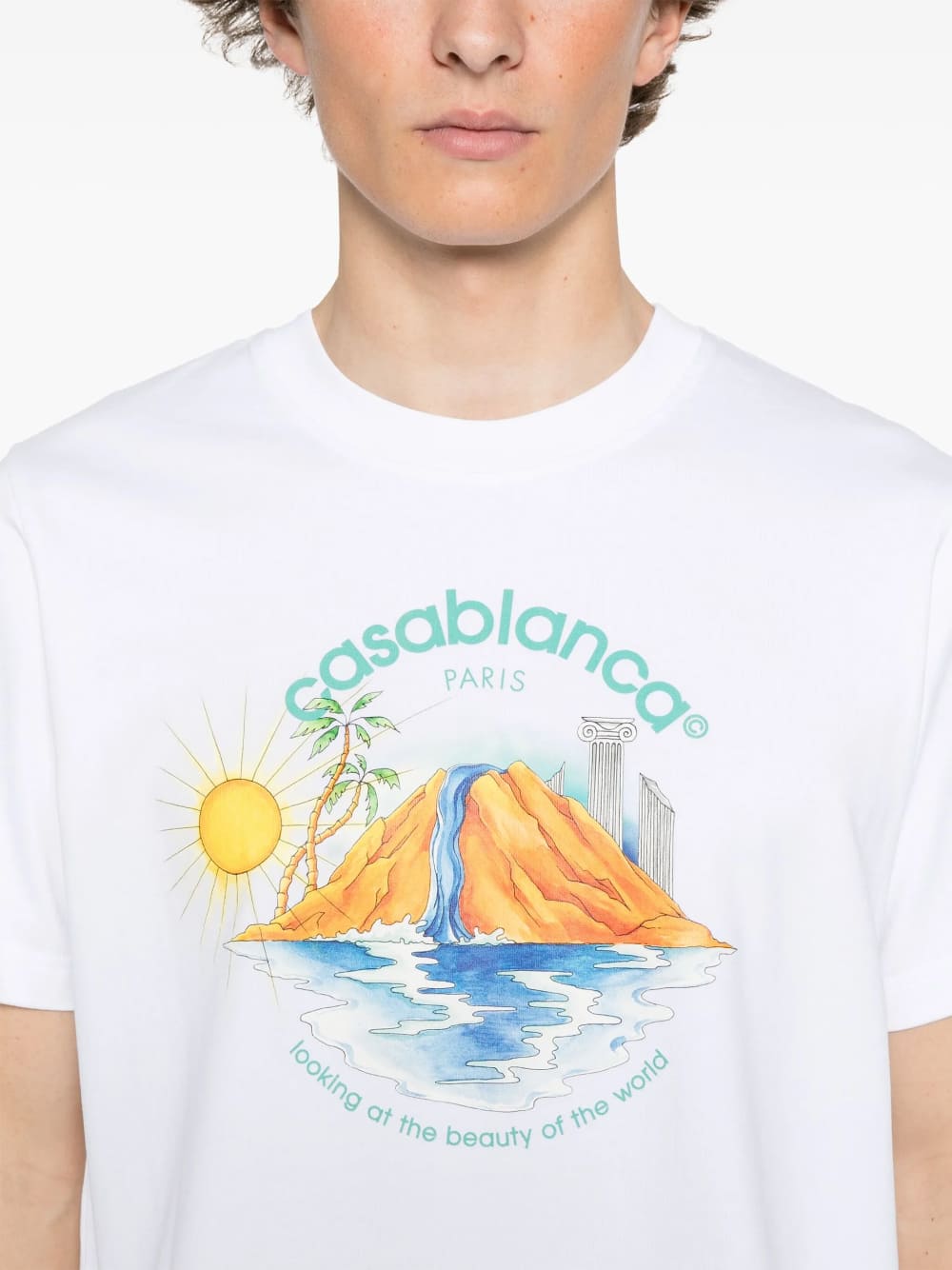 Casablanca Oasis T-Shirt White