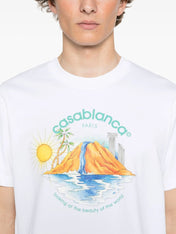 Casablanca Oasis T-Shirt White
