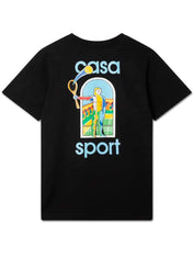 Casablanca Le Jeu Colore T Shirt Black