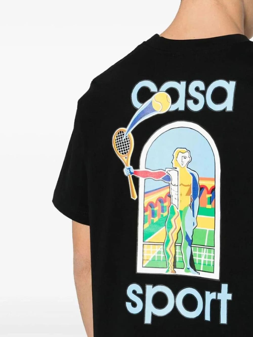 Casablanca Le Jeu Colore T Shirt Black