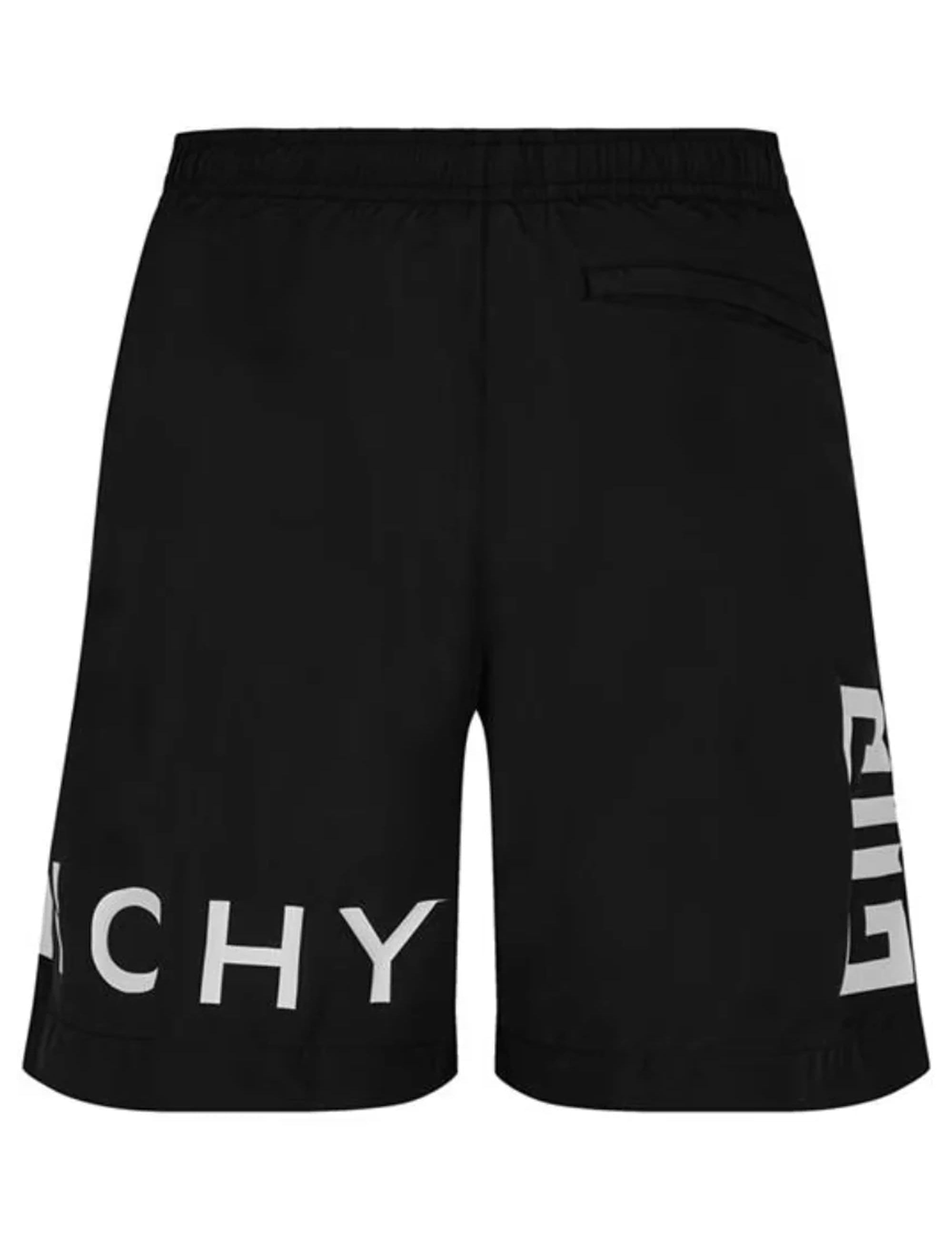Givenchy 4G Logo Printed Swim Shorts Black