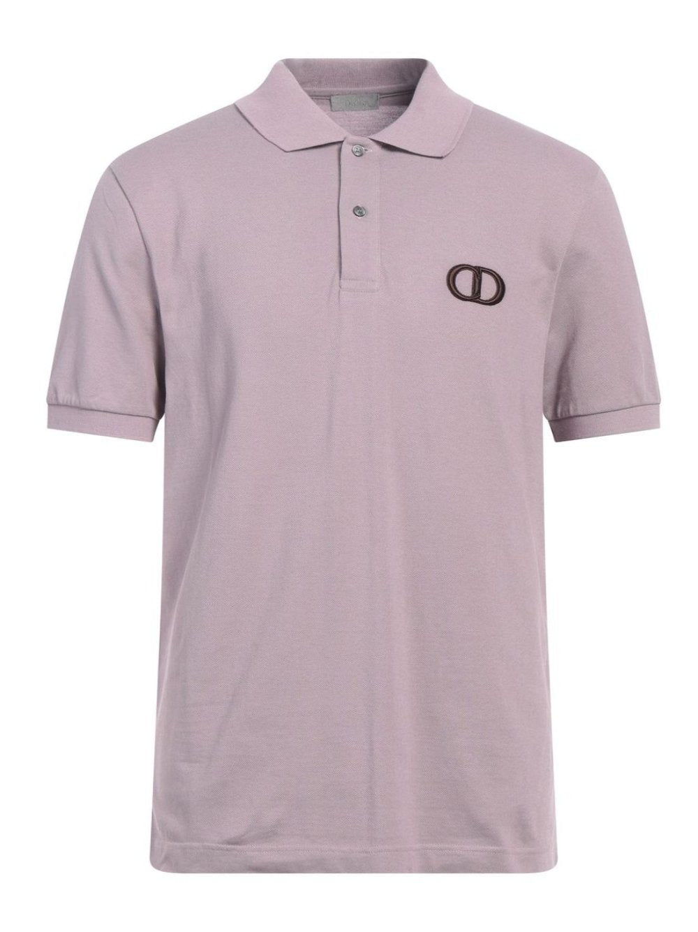 Dior CD Icon Polo Shirt Mauve