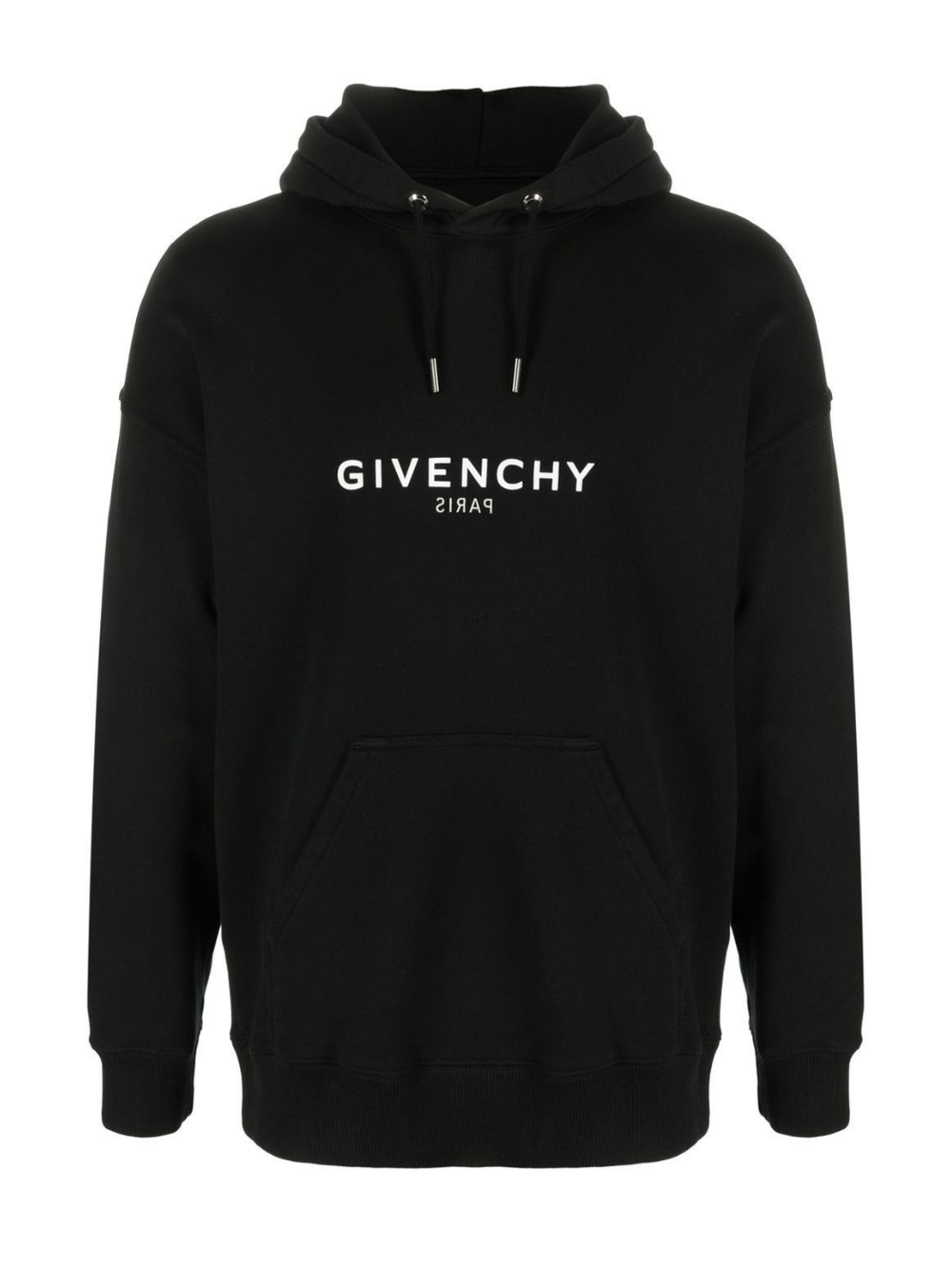 Givenchy Reverse Logo Print Hooded Sweatshirt