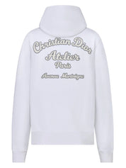 Dior Atelier CD Hooded Sweatshirt White