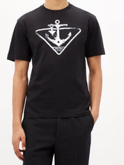 Prada Anchor Triangle T-Shirt